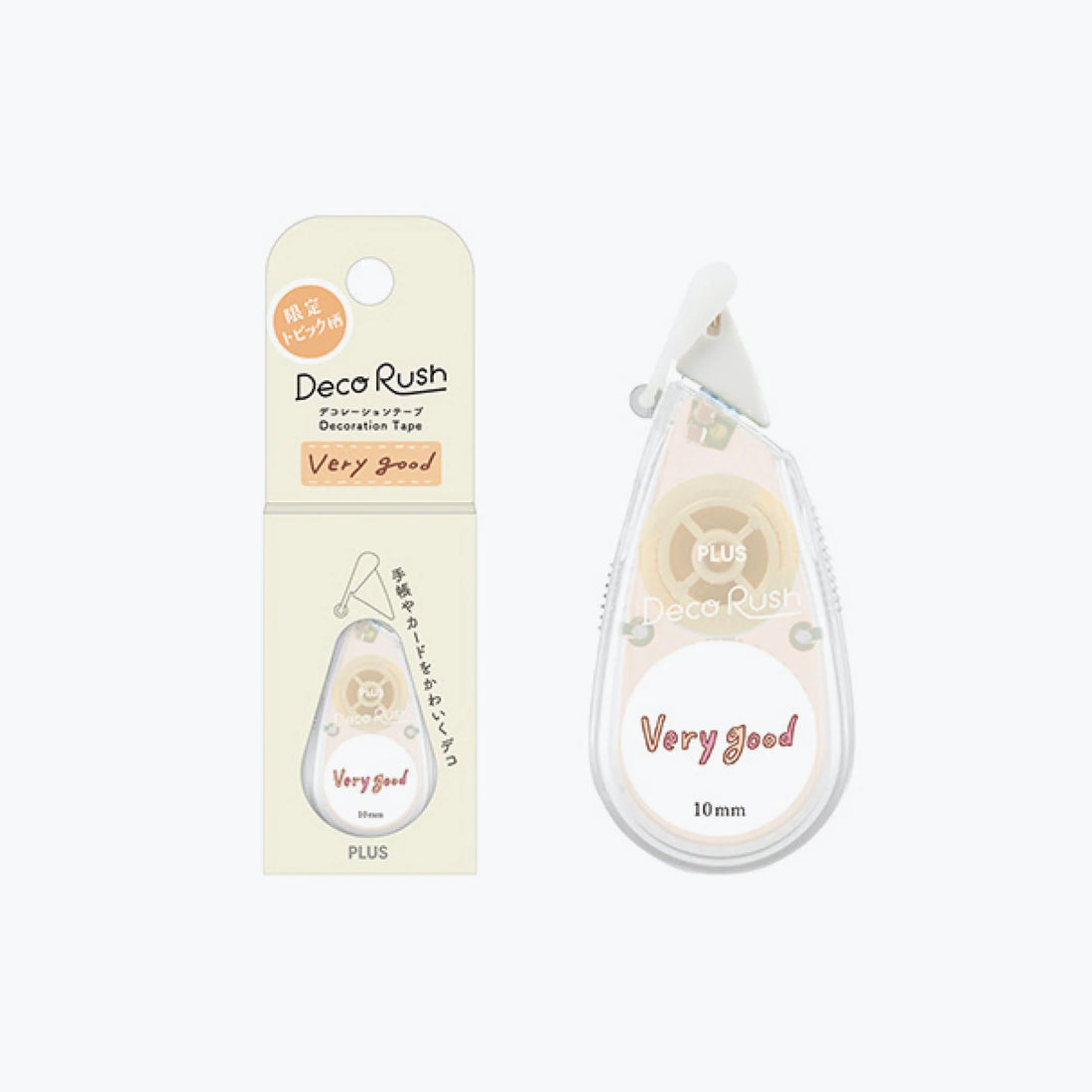 PLUS Deco Rush 10mm Limited Topic Series - Very Good - Default Title by Techo Treats Stationery