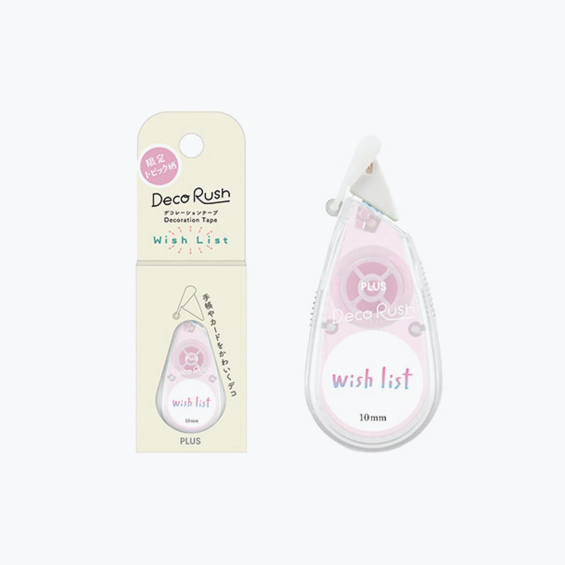 PLUS Deco Rush 10mm Limited Topic Series - Wish List - Default Title by Techo Treats Stationery