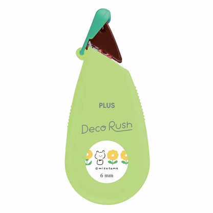 PLUS Deco Rush x mizutama - Flower - Default Title by Techo Treats Stationery