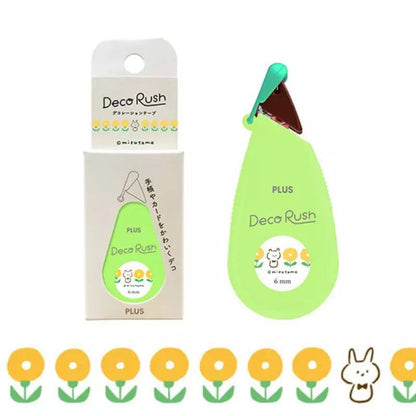 PLUS Deco Rush x mizutama - Flower - Default Title by Techo Treats Stationery
