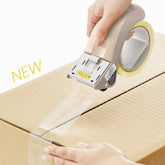 PLUS GRIP CUT Packing Tape Dispenser Gun (2 colors) - Beige by Techo Treats Stationery