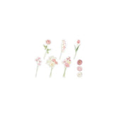 Poche Bouquet Flake Stickers - Pink - Techo Treats