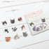 Ponchise Flake Seal - Cats - Papier Platz - Default Title by Techo Treats Stationery