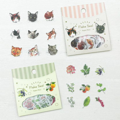 Ponchise Flake Seal - Cats - Papier Platz - Default Title by Techo Treats Stationery