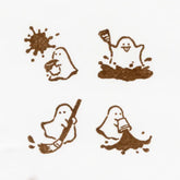 Pranks on the Edge Rubber Stamp Set - Ghost - NB Co - Default Title by Techo Treats Stationery
