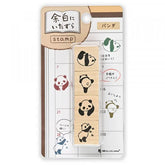Pranks on the Edge Rubber Stamp Set - Panda - NB Co - Default Title by Techo Treats Stationery