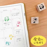 Pranks on the Edge Rubber Stamp Set - Panda - NB Co - Default Title by Techo Treats Stationery