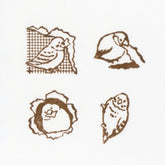 Pranks on the Edge Rubber Stamp Set - Parakeet - NB Co - Default Title by Techo Treats Stationery