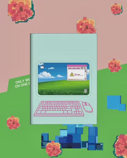 NOLTY Bindex MOVE Mini 6 Binder Sticker Book - Computer