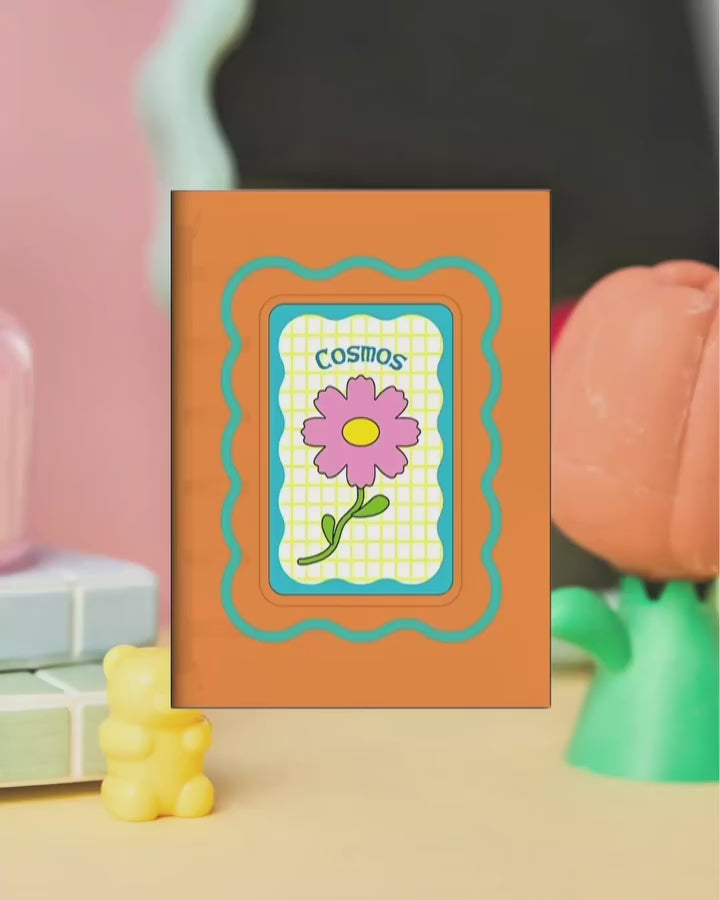 NOLTY Bindex MOVE Mini 6 Binder Sticker Book - Flower