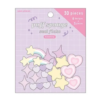 Puff Sponge Seal Flake - Kirakira - Techo Treats