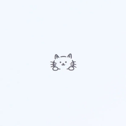 Pyokkori 3-in-1 Penetrating Stamp Vol.1 - Cat - Sun-Star Stationery - Default Title by Techo Treats Stationery