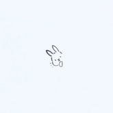 Pyokkori 3-in-1 Penetrating Stamp Vol.1 - Rabbit - Sun-Star Stationery - Default Title by Techo Treats Stationery