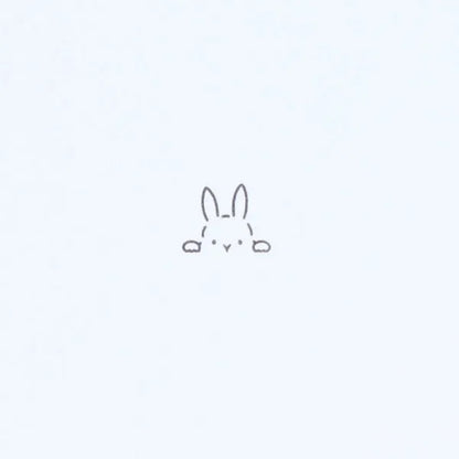 Pyokkori 3-in-1 Penetrating Stamp Vol.1 - Rabbit - Sun-Star Stationery - Default Title by Techo Treats Stationery