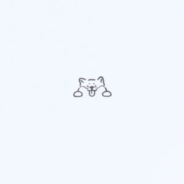 Pyokkori 3-in-1 Penetrating Stamp Vol.1 - Shiba Inu - Sun-Star Stationery - Default Title by Techo Treats Stationery