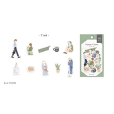 Q-LiA Femme Closet Flake Stickers - Trad - Default Title by Techo Treats Stationery