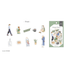 Q-LiA Femme Closet Flake Stickers - Trad - Default Title by Techo Treats Stationery