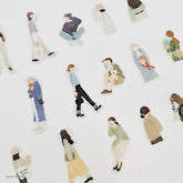 Q-LiA Femme Closet Flake Stickers - Trad - Default Title by Techo Treats Stationery