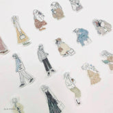 Q-LiA Femme Closet Flake Stickers - Trad - Default Title by Techo Treats Stationery