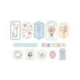 Q-LiA Fleuriere Flake Stickers - Pastel - Default Title by Techo Treats Stationery