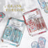 Q-LiA GLASS PARLOR Clear Sticker Vol.2 - Bundle of 6 Packs - Techo Treats
