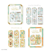 Q-LiA GLASS PARLOR Clear Sticker Vol.2 - Bundle of 6 Packs - Techo Treats