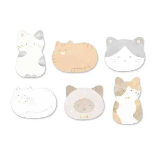 Q-LiA HITOKOTO Flake Sticker - Cat - Default Title by Techo Treats Stationery