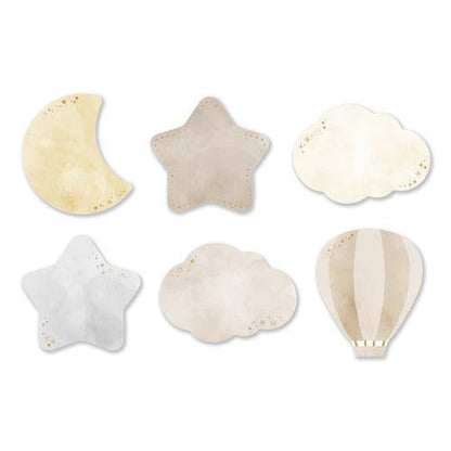 Q-LiA HITOKOTO Flake Sticker - Sky - Default Title by Techo Treats Stationery