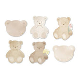 Q-LiA HITOKOTO Flake Sticker - Teddy Bear - Default Title by Techo Treats Stationery