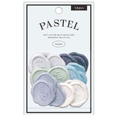 Q-LiA PASTEL SEALING DEAR Wax Seal Sticker - Light Blue - Default Title by Techo Treats Stationery