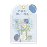 Q-LiA Poche Bouquet Flake Stickers - Blue - Default Title by Techo Treats Stationery