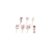 Q-LiA Poche Bouquet Flake Stickers - Dusty Pink - Default Title by Techo Treats Stationery