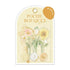 Q-LiA Poche Bouquet Flake Stickers - Yellow - Default Title by Techo Treats Stationery
