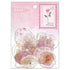 Q-LiA Sealing Dear Clear Seal Flake Stickers - blooming (Melty Pink) - Default Title by Techo Treats Stationery