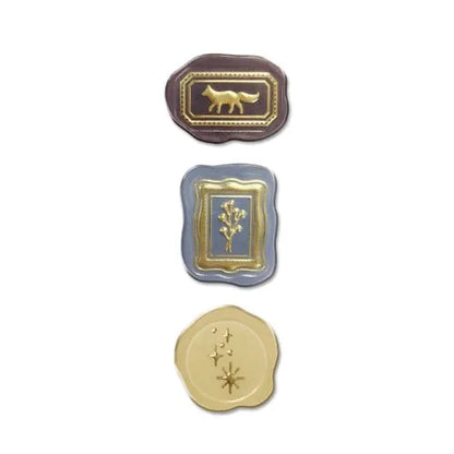 Q-LiA SEALING DEAR Stella Wax Seal Sticker - Twilight - Default Title by Techo Treats Stationery