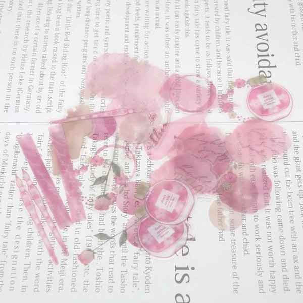 Q-LiA To Ink Flake Stickers - Akogare - Default Title by Techo Treats Stationery