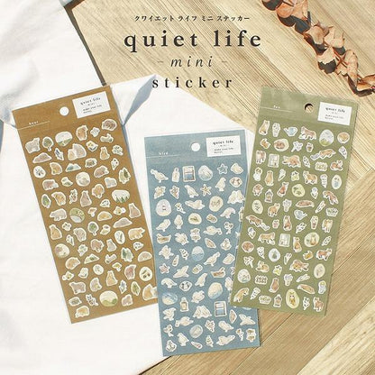 quiet life - mini - Sticker - Cat - Techo Treats