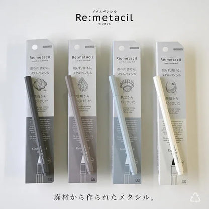 Re:metacil Metal Pencil - Oyster Shell