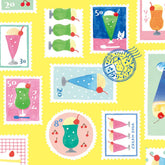 Retro Diary Garagara Memo Pad - Kiiro - Furukawa Shiko - Default Title by Techo Treats Stationery