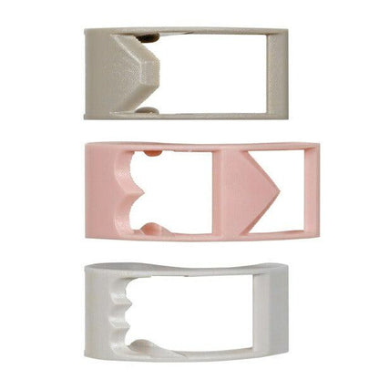 Ribbon Bon 2way Masking Tape Cutter 2nd Edition - Mixed Color Set of 3 (Without Masking Tape) - Techo Treats