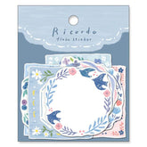 Ricordo Flake Sticker - Blue - Techo Treats