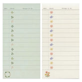RYU-RYU Embroidery Series To Do List - Clover - Default Title by Techo Treats Stationery