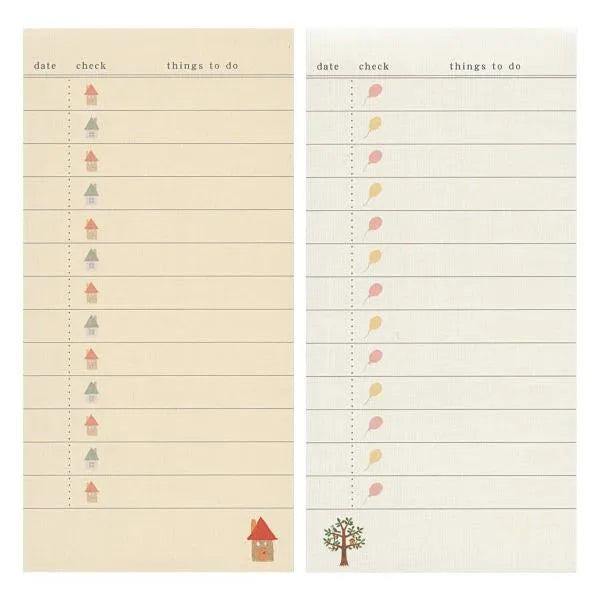 RYU-RYU Embroidery Series To Do List - Home - Default Title by Techo Treats Stationery