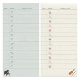 RYU-RYU Embroidery Series To Do List - Music - Default Title by Techo Treats Stationery
