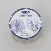 SAIEN Stamp Story Foil-stamped Clear Tape - Lavender - Default Title by Techo Treats Stationery