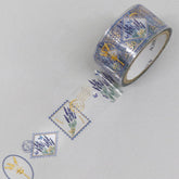 SAIEN Stamp Story Foil-stamped Clear Tape - Lavender - Default Title by Techo Treats Stationery