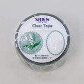 SAIEN Stamp Story Foil-stamped Clear Tape - Lily of the Valley - Default Title by Techo Treats Stationery