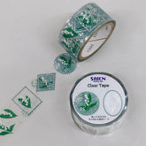 SAIEN Stamp Story Foil-stamped Clear Tape - Lily of the Valley - Default Title by Techo Treats Stationery