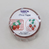SAIEN Stamp Story Foil-stamped Clear Tape - Strawberry - Default Title by Techo Treats Stationery