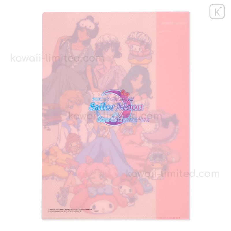 Sailor Moon x Sanrio Characters A4 Clear Folder (B) - Sun-Star Stationery - Default Title by Techo Treats Stationery